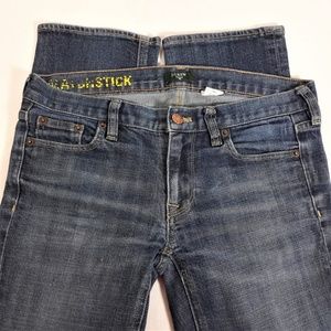 J Crew Stretch Matchstick Denim Jeans Size 28R